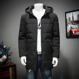 2018 grande taille Veste Hommes Casual Parka Veste epais Hommes A Chaud Hommes Cotton-padded clothes Manteaux et Vestes