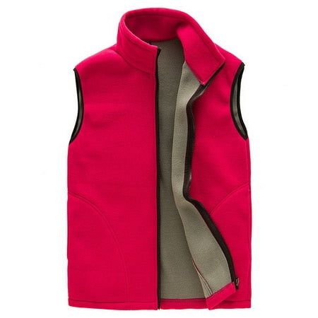 LOMAIYI Polar Fleece Vests For Men 2019 Spring/Winter Warm Vest Man Navy Waistcoat Male Sleeveless Jacket Men's Vest AM131